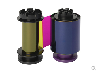 YMCKI RT Color Ribbon for cards with chi